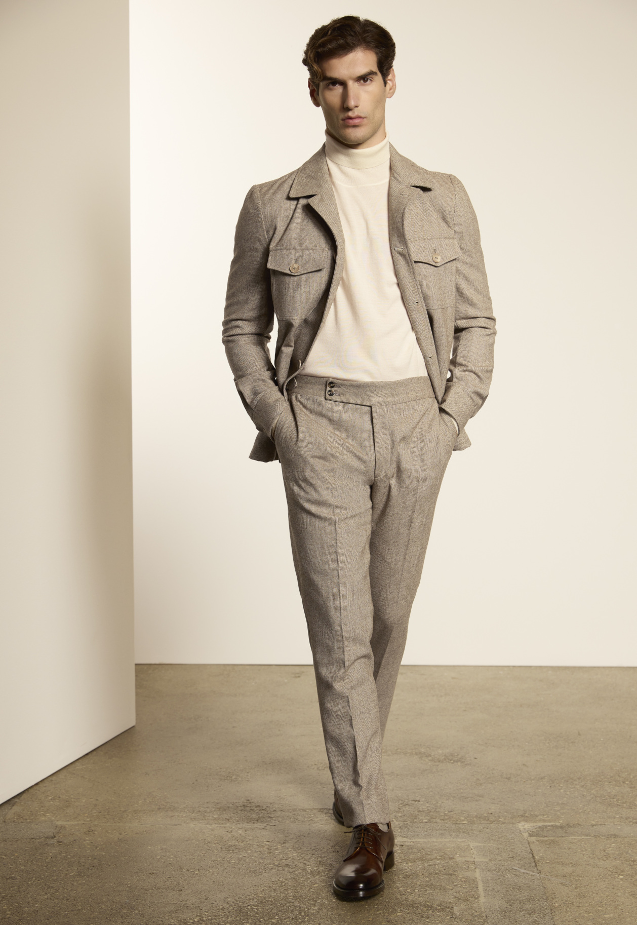 Rene Lezard Herbstkollektion 2026 – Herrenmode Look 4