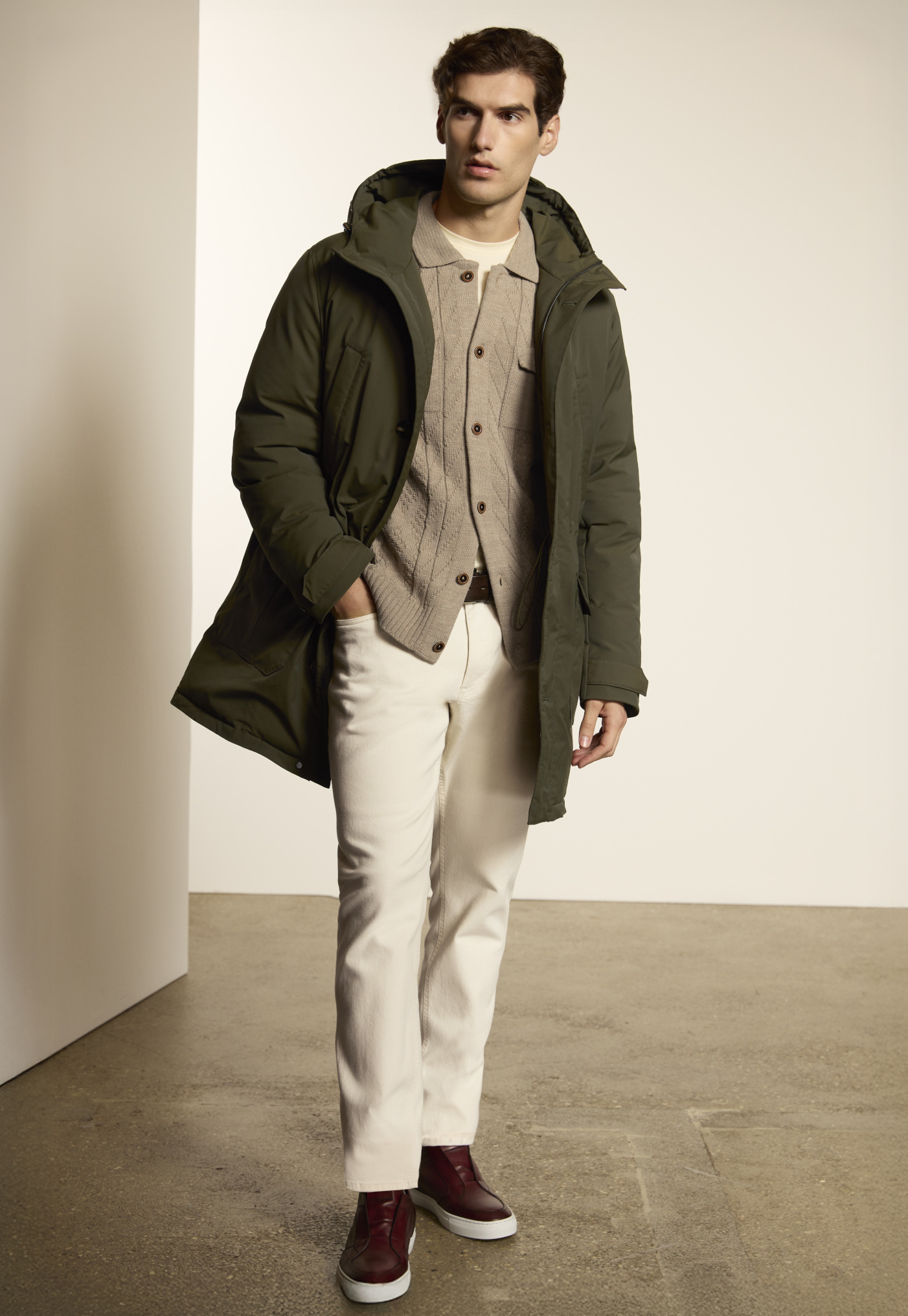 Rene Lezard Herbstkollektion 2026 – Herrenmode Look 8